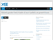 Tablet Screenshot of gee-life.com